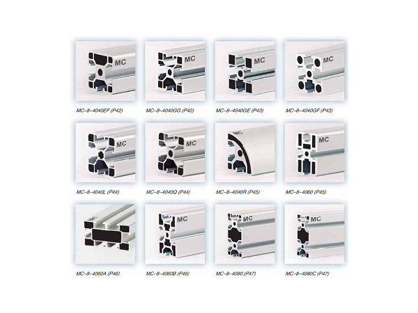 鋁型材規(guī)格表尺寸表包含哪些？