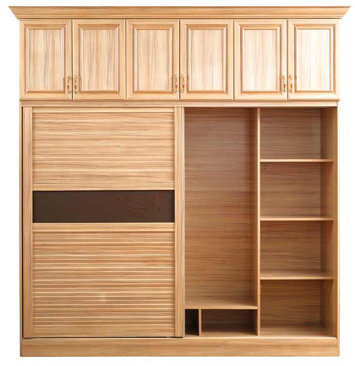 全鋁衣柜-01（風(fēng)格：中式；顏色：黃檀）