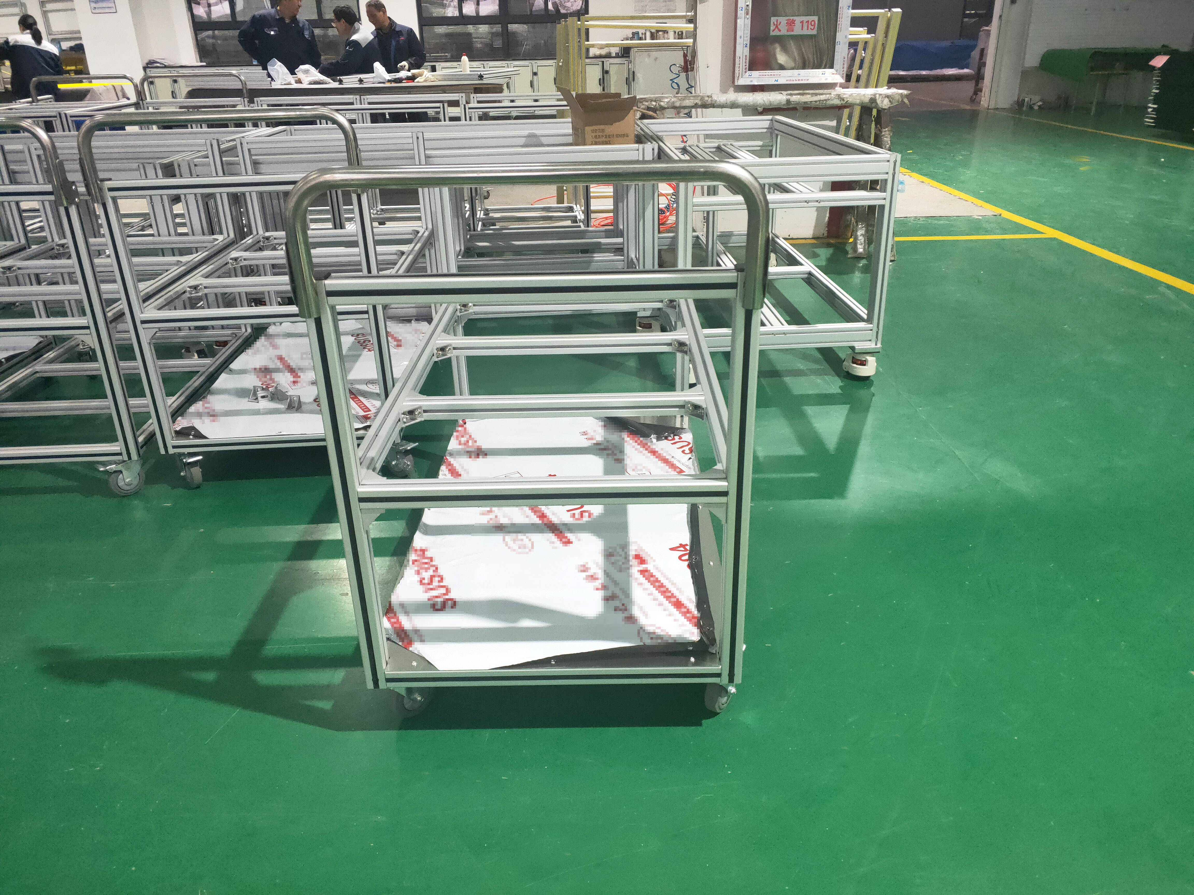 鋁型材小車都是用的什么材料？