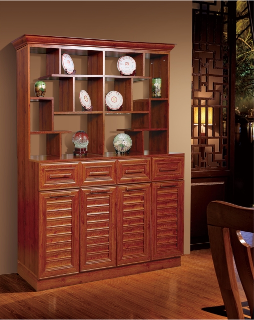 全鋁博古架-01（風(fēng)格：中式；顏色：金像）