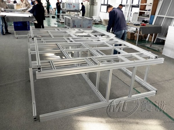 N95口罩機(jī)鋁型材機(jī)架現(xiàn)貨靠搶？交期靠搶？