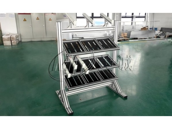 鋁型材展示架，材質(zhì)不止這一種